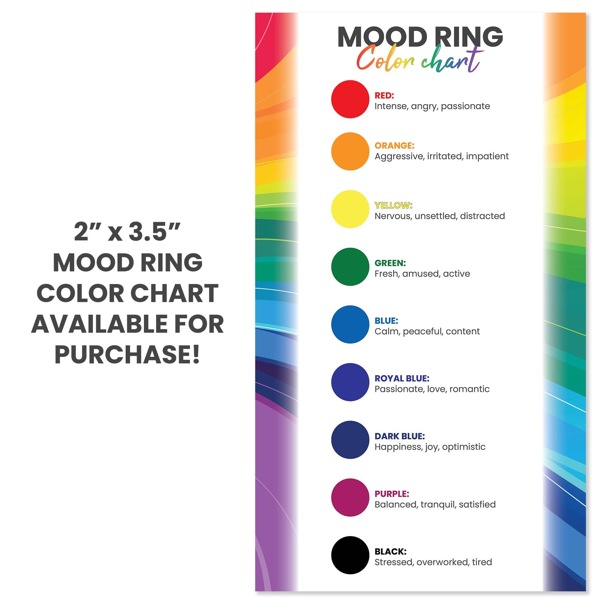 Dark Blue Mood Ring Meaning Color Meanings Blue Mood Ring Mood