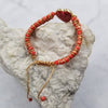 Boho Stone Beaded Strap Heart Bracelet