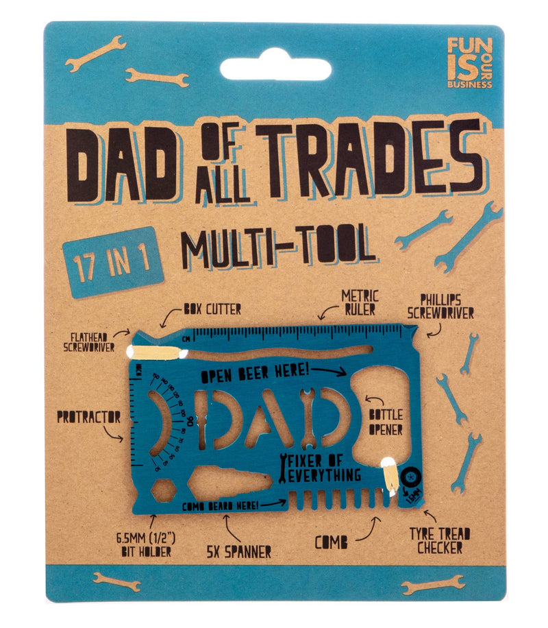 Dad of all Trades Multi-tool - Dad Gifts/Fathers Day Gifts