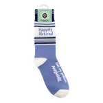 Funatic - Happily Retired - Not My Problem Anymore Socks | Funny Socks