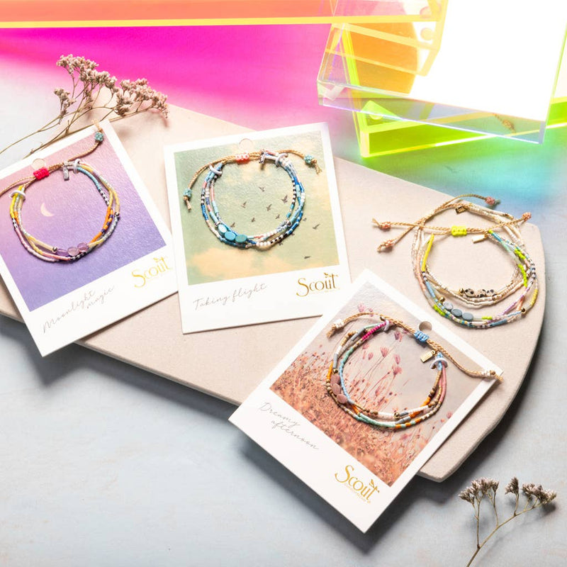 Mixed Media Bracelet-Echoes of Summer