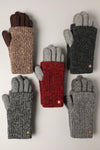 Winter Wool Blend Double Layer Knitted Gloves