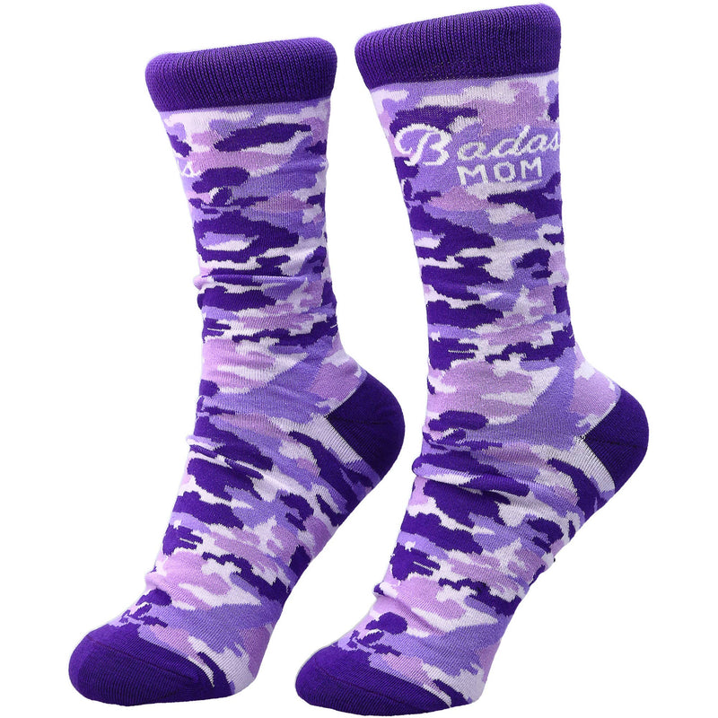 Badass Mom - S-M Cotton Blend Sock