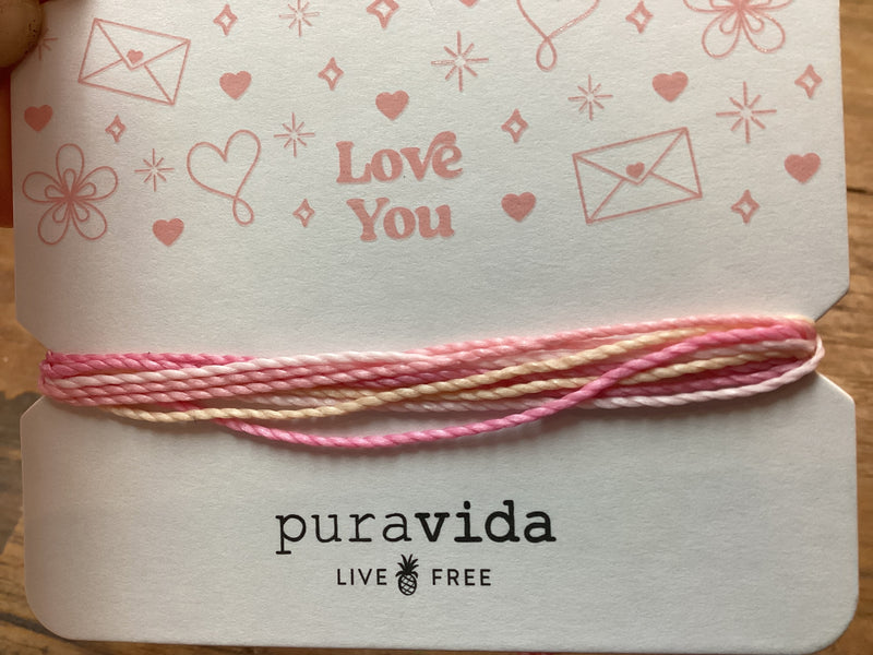 Puravida - Love you carded string