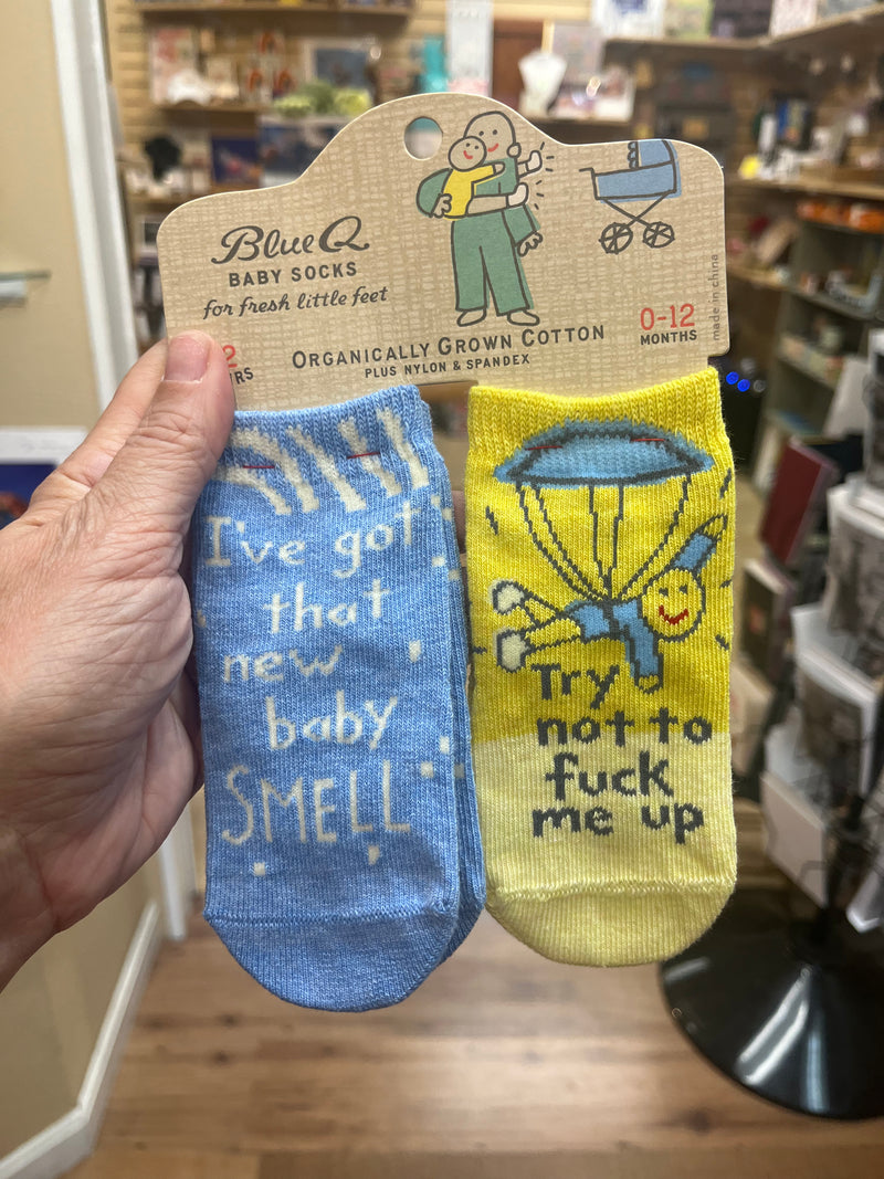 Blue Q Baby Socks