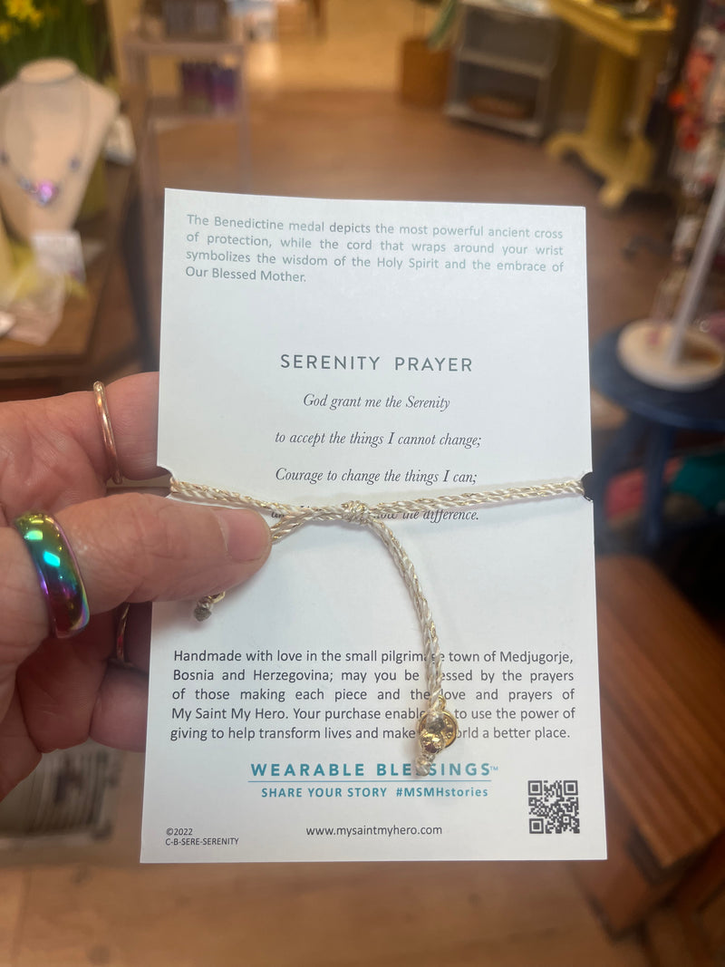 Serenity My Saint My Hero Bracelet.