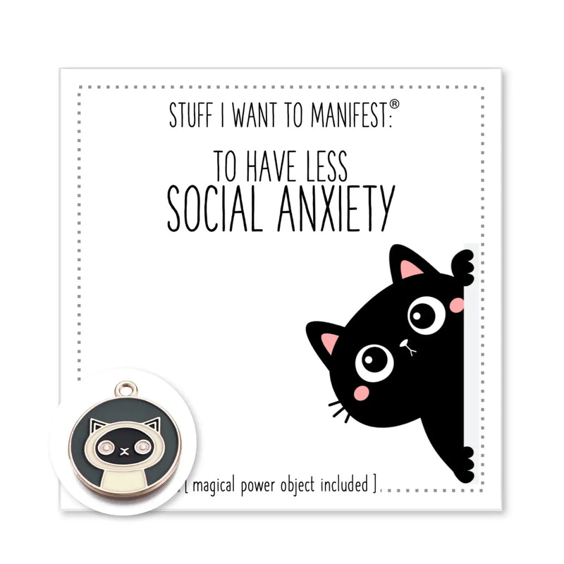 To have less social Anxiety manifest card
