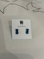 Sparkle bunny earrings