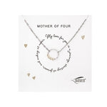 Mother of one, two, three, four necklace