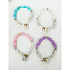 Happy Easter Bunny Charm Stretch Bracelets