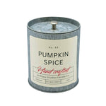 Pumpkin Spice Tin Fall Farmhouse Candle - Halloween Candles