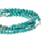 Stone Wrap: Turquoise/silver - Stone of the Sky