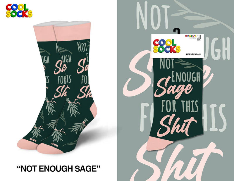 Not Enough Sage - Womens Crew Folded