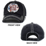 Wona Trading, Inc. - WILD HEART Vintage Baseball Cap