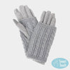 3 IN 1 - Cable Knit Touch Smart Gloves