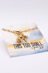 This Too Shall Pass Charm Necklace – Christian Jewelry Gift