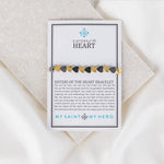 Sisters of the Hearts Bracelet - Black / Gold