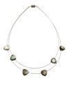 Origin Jewelry - Black Shell Floating Necklace