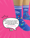 Funatic - Live, Laugh, Fuck Off Socks | Curse Word Socks | Funny Socks