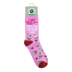 Funatic - Shut The Fuck Up Cakes Socks | Curse Word Socks | Funny Sock