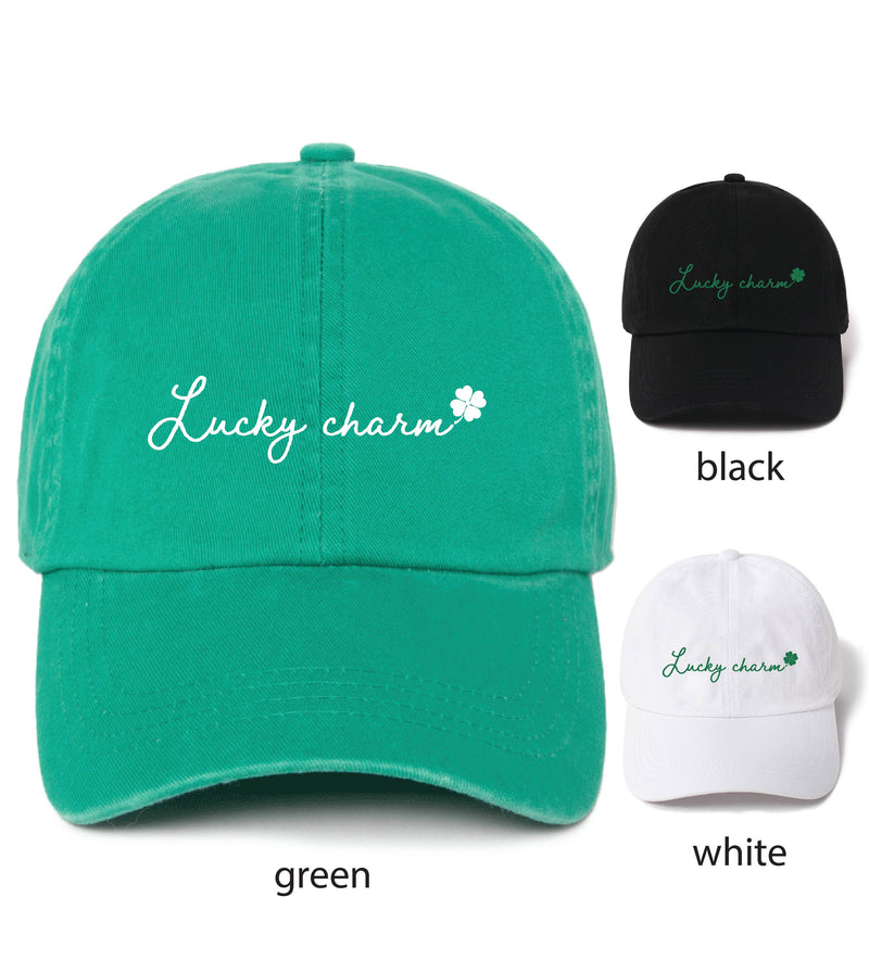 St. Patrick's LUCKY CHARM Baseball Cap