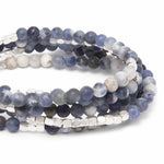 Scout Curated Wears - Stone Wrap Sodalite/Silver - Stone of Intuition