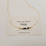 Morse Code Necklace