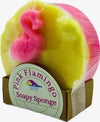 Soapy Sponge Pink Flamingo