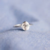 Pinky Swear Promise Signet Ring in 925 Sterling Silver