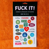 Fuck It! Stickers | Funny Stickers