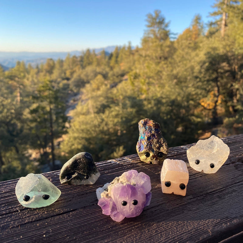 Stone Rock Friends - Crystal pets