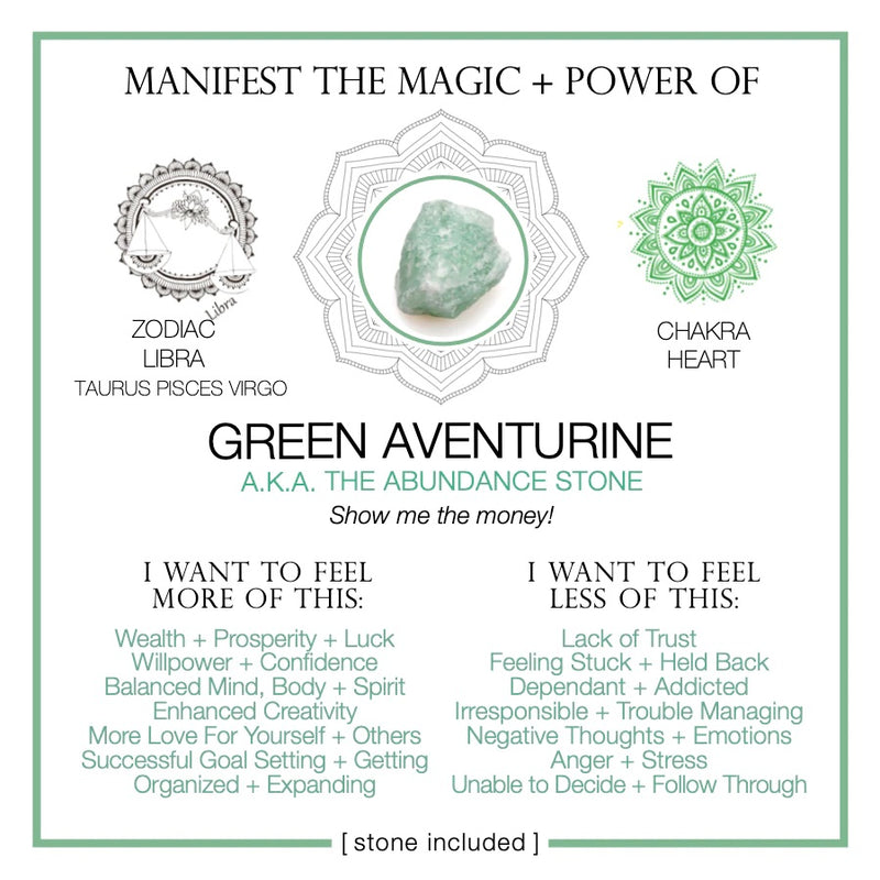 Manifestation Crystal Cards with Crystals