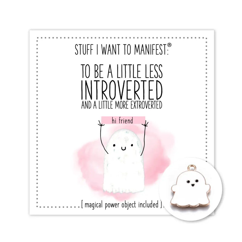 Little Less Introverted Manifest Card