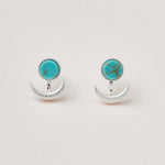 Scout Stone Moon Phase  Earrings