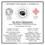 Manifestation Crystal Cards with Crystals