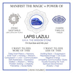Manifestation Crystal Cards with Crystals