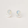 Scout Stone Moon Phase  Earrings
