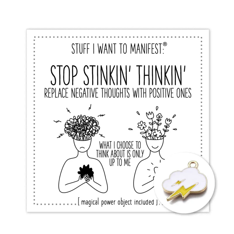 Stop Stinkin Thinkin manifest card