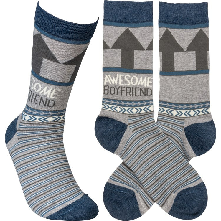 Awesome Boyfriend Socks